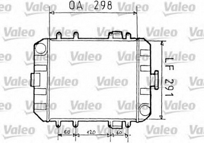 VALEO 819232 - Радиатор, охлаждение двигателя