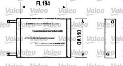 VALEO 881769 -  Теплообменник, отопление салона