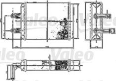 VALEO 883452 -  Теплообменник, отопление салона