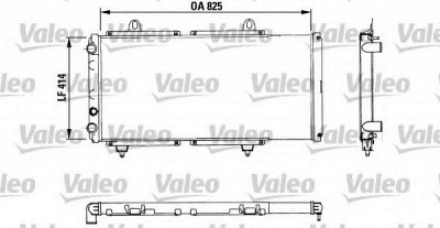 VALEO 883765 -  Радиатор, охлаждение двигателя