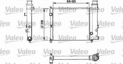 VALEO 883774 -  Радиатор, охлаждение двигателя