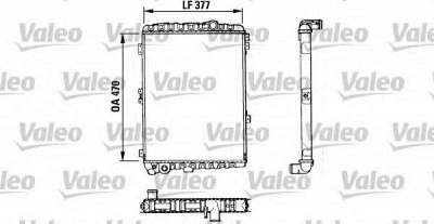 VALEO 883864 -  Радиатор, охлаждение двигателя