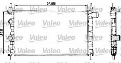 VALEO 883880 -  Радиатор, охлаждение двигателя