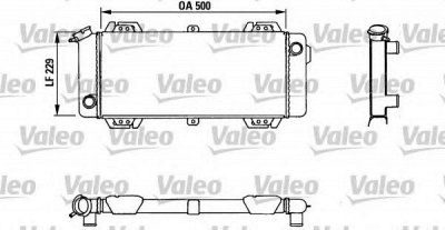 VALEO 883954 -  Радиатор, охлаждение двигателя