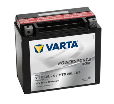 VARTA 518901026a514 -  Стартерная аккумуляторная батарея| Стартерная аккумуляторная батарея