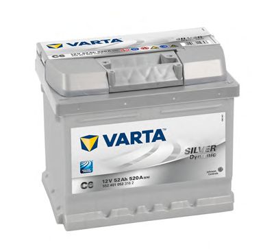 VARTA 5524010523162 -  Стартерная аккумуляторная батарея| Стартерная аккумуляторная батарея