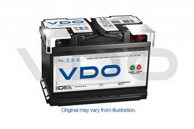 VDO a2c59520010e -  Стартерная аккумуляторная батарея