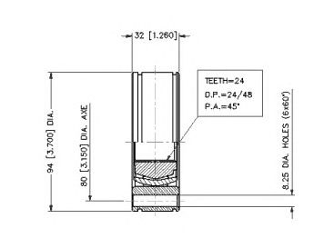 VEMA 18379 -  Шарнирный комплект, приводной вал