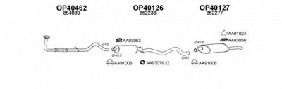 VENEPORTE 400134 - Кронштейн, глушитель