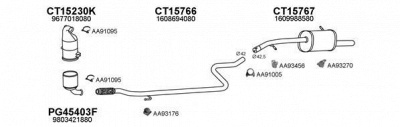 VENEPORTE 450759 - Система выпуска ОГ