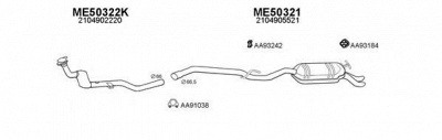 VENEPORTE 500178 -  Кронштейн, глушитель