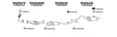 VENEPORTE 550123 -  Глушитель выхлопных газов конечный