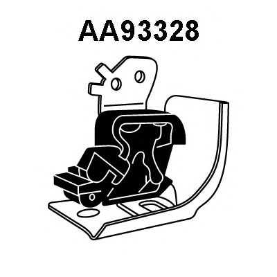 VENEPORTE aa93328 -  Резиновые полоски, система выпуска