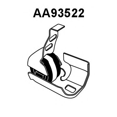VENEPORTE aa93522 -  Буфер, глушитель