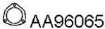 VENEPORTE aa96065 -  Прокладка, труба выхлопного газа