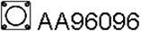 VENEPORTE aa96096 -  Прокладка, труба выхлопного газа