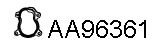 VENEPORTE aa96361 -  Прокладка, труба выхлопного газа