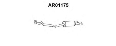 VENEPORTE ar01175 -  Глушитель выхлопных газов конечный