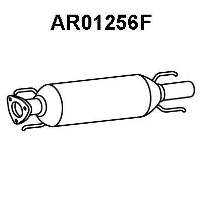 VENEPORTE ar01256f -  Сажевый / частичный фильтр, система выхлопа ОГ