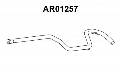 VENEPORTE ar01257 -  Труба выхлопного газа