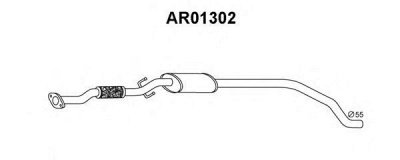 VENEPORTE ar01302 -  Предглушитель выхлопных газов