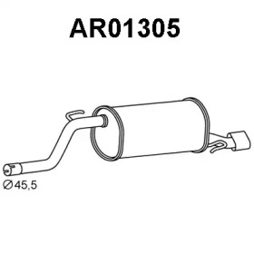 VENEPORTE ar01305 -  Глушитель выхлопных газов конечный