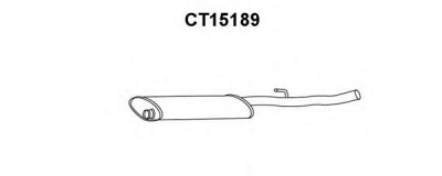 VENEPORTE ct15189 -  Предглушитель выхлопных газов