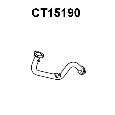 VENEPORTE ct15190 -  Труба выхлопного газа