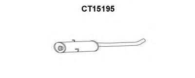 VENEPORTE ct15195 -  Предглушитель выхлопных газов