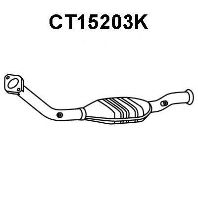 VENEPORTE ct15203k -  Катализатор