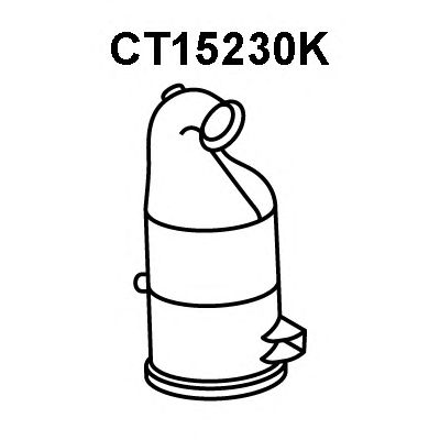 VENEPORTE ct15230k -  Катализатор