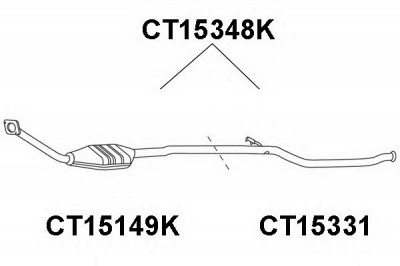VENEPORTE ct15348k - Катализатор