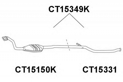 VENEPORTE ct15349k - Катализатор