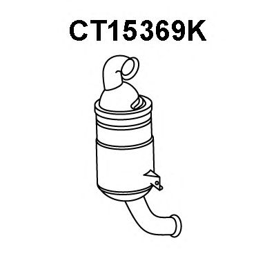 VENEPORTE ct15369k -  Катализатор