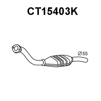 VENEPORTE ct15403k -  Катализатор