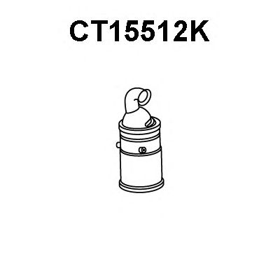 VENEPORTE ct15512k -  Катализатор