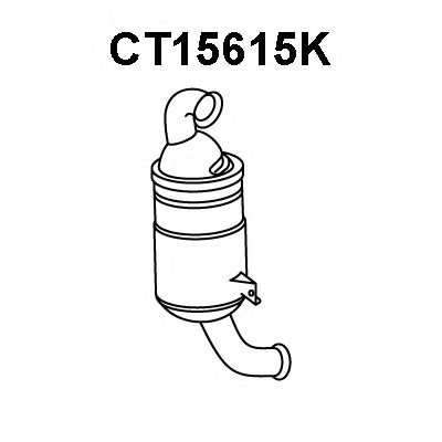 VENEPORTE ct15615k - Катализатор