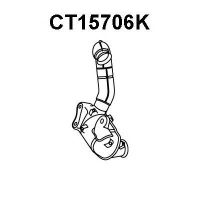 VENEPORTE ct15706k -  Катализатор