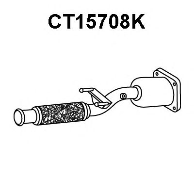 VENEPORTE ct15708k -  Катализатор