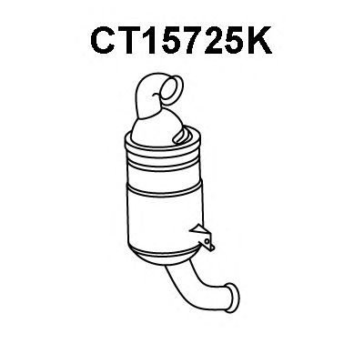 VENEPORTE ct15725k -  Катализатор