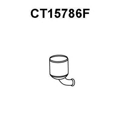 VENEPORTE ct15786f -  Сажевый / частичный фильтр, система выхлопа ОГ