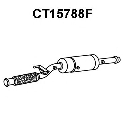 VENEPORTE ct15788f -  Сажевый / частичный фильтр, система выхлопа ОГ