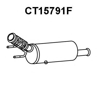 VENEPORTE ct15791f -  Сажевый / частичный фильтр, система выхлопа ОГ