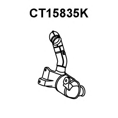 VENEPORTE ct15835k -  Катализатор