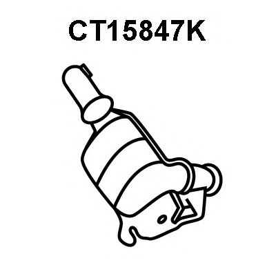 VENEPORTE ct15847k -  Предварительный катализатор