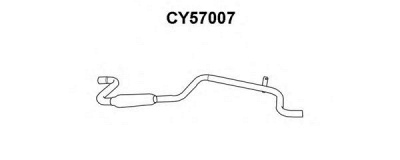 VENEPORTE cy57007 -  Глушитель выхлопных газов конечный