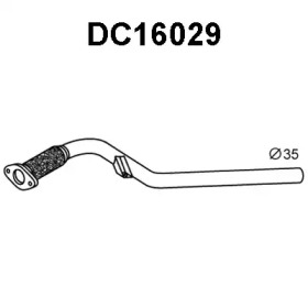 VENEPORTE dc16029 -  Труба выхлопного газа