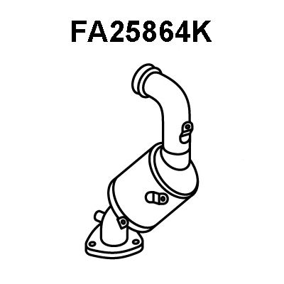 VENEPORTE fa25864k -  Катализатор