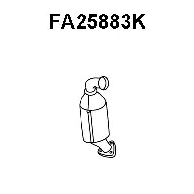 VENEPORTE fa25883k -  Катализатор