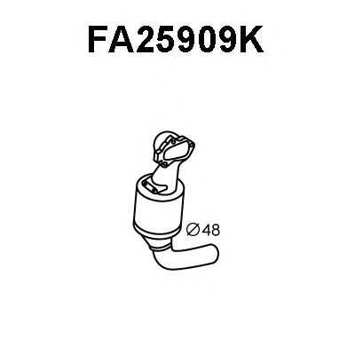 VENEPORTE fa25909k -  Катализатор
